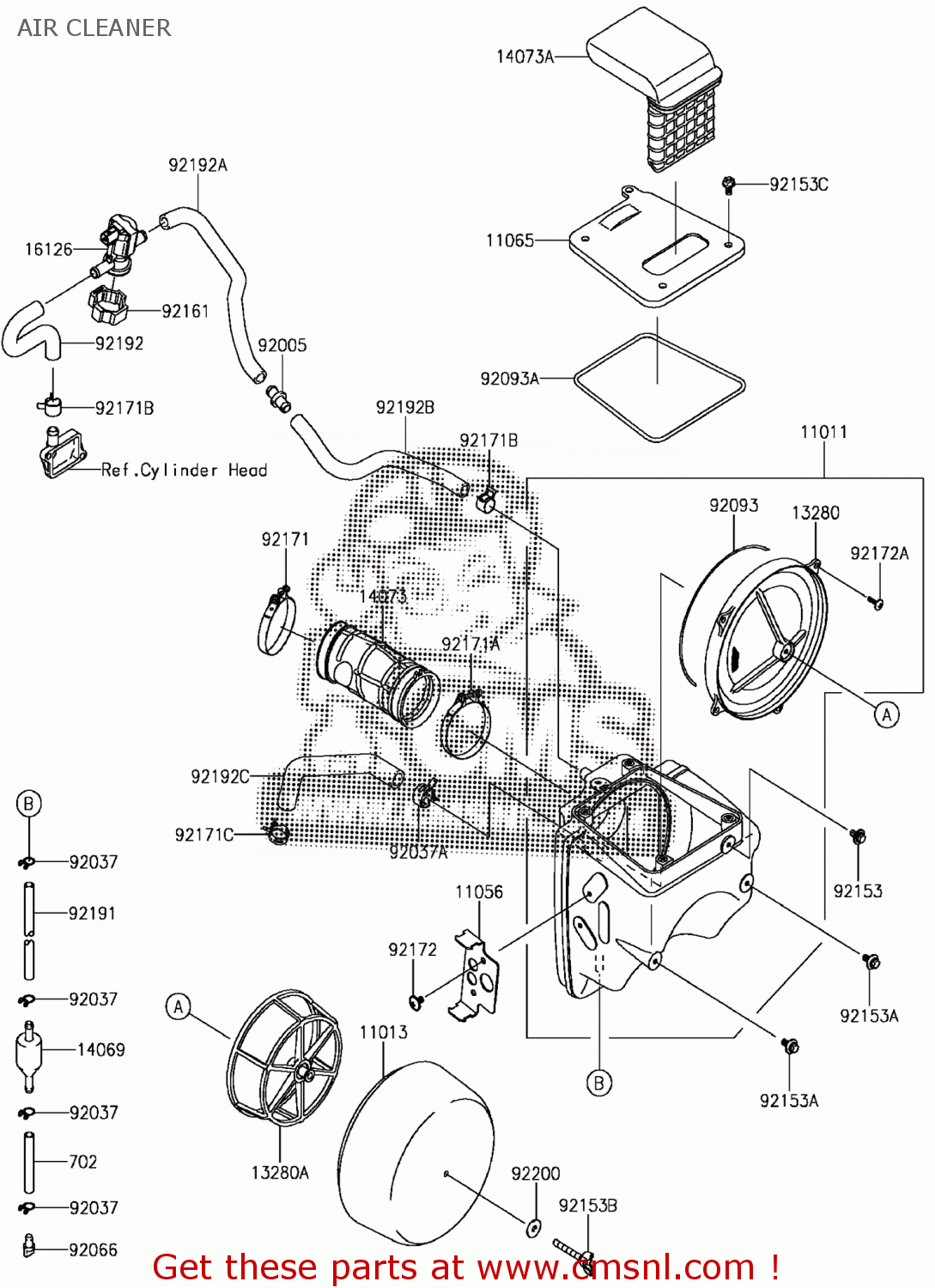 161260033 Valve,air Switching Kawasaki buy the 161260033 at CMSNL