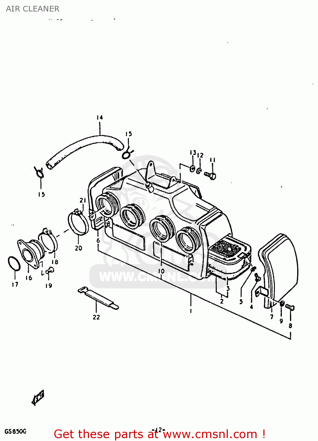 1370045020 Cleaner Assembly,air Suzuki buy the 1370045020 at CMSNL
