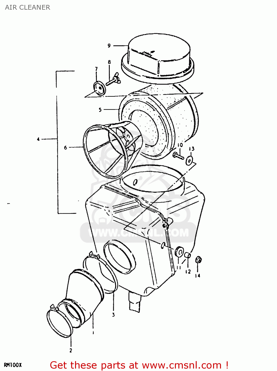 1370040200 Cleaner Assembly,air Suzuki buy the 1370040200 at CMSNL