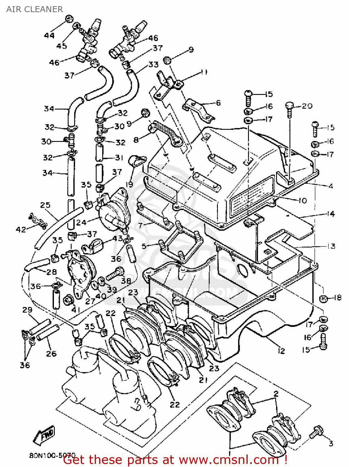 8A81355501 Manifold Yamaha buy the 8A81355501 at CMSNL