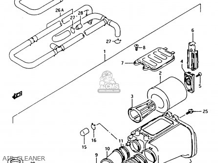 1370019B80: Cleaner Assembly,air Suzuki - buy the 13700-19B80 at CMSNL