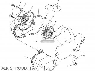 5fae265301: Air Shroud, Cylinder 3 Yamaha - Buy The 5fa-e2653-01 At Cmsnl