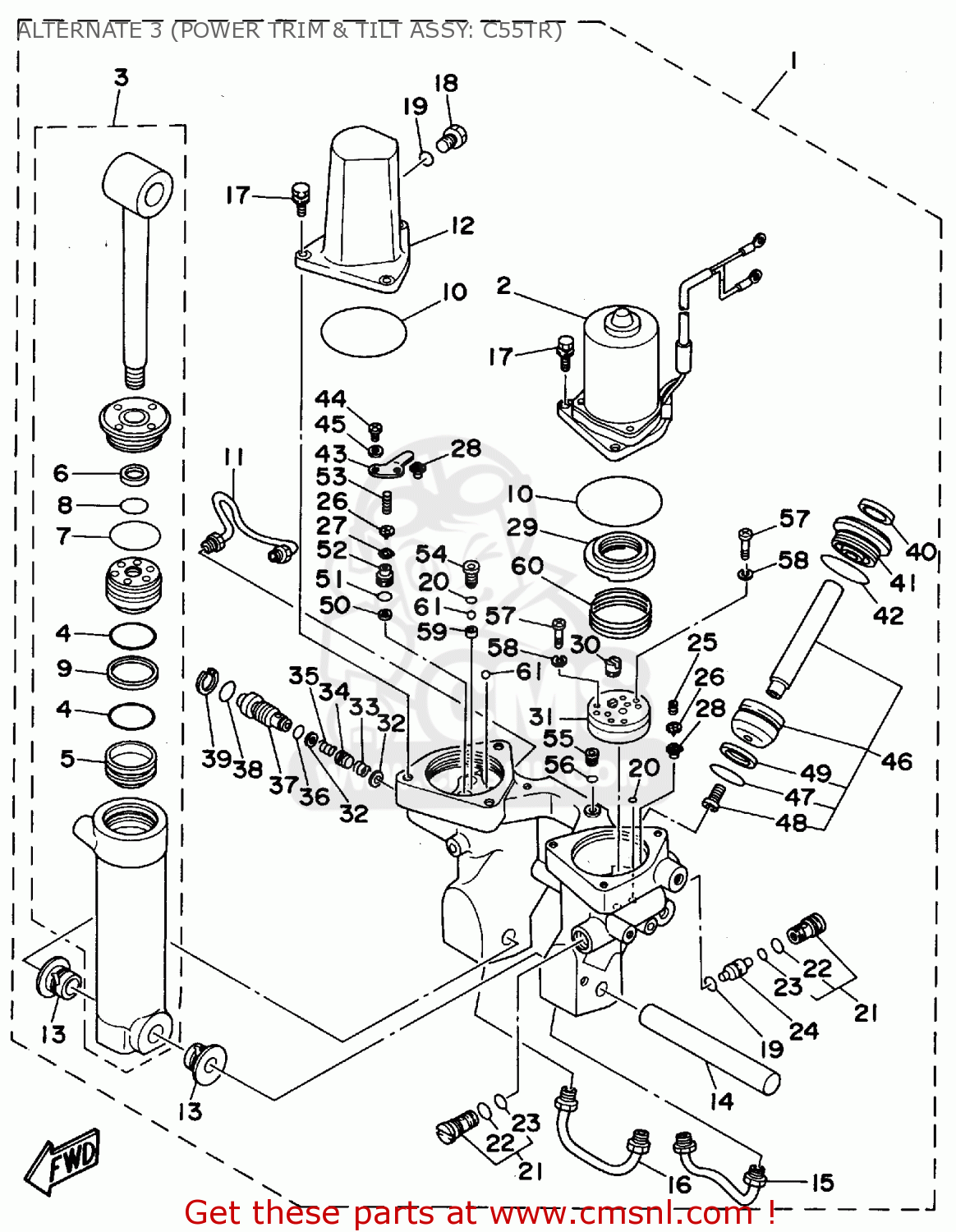 F D Power Trim Tilt Assy Yamaha Buy The F D