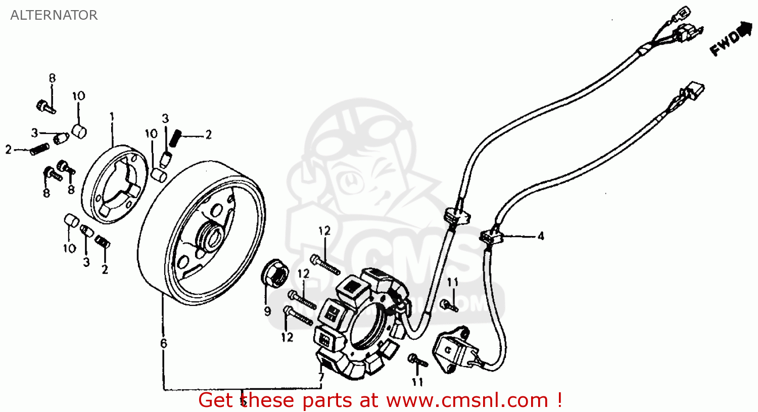 30300KJ9005 Generator,pulse Honda buy the 30300KJ9005 at CMSNL