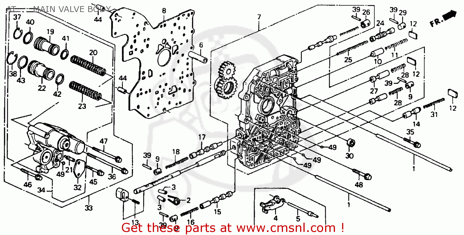 27521PX4000 Valve,shift (12) Honda buy the 27521PX4000 at CMSNL