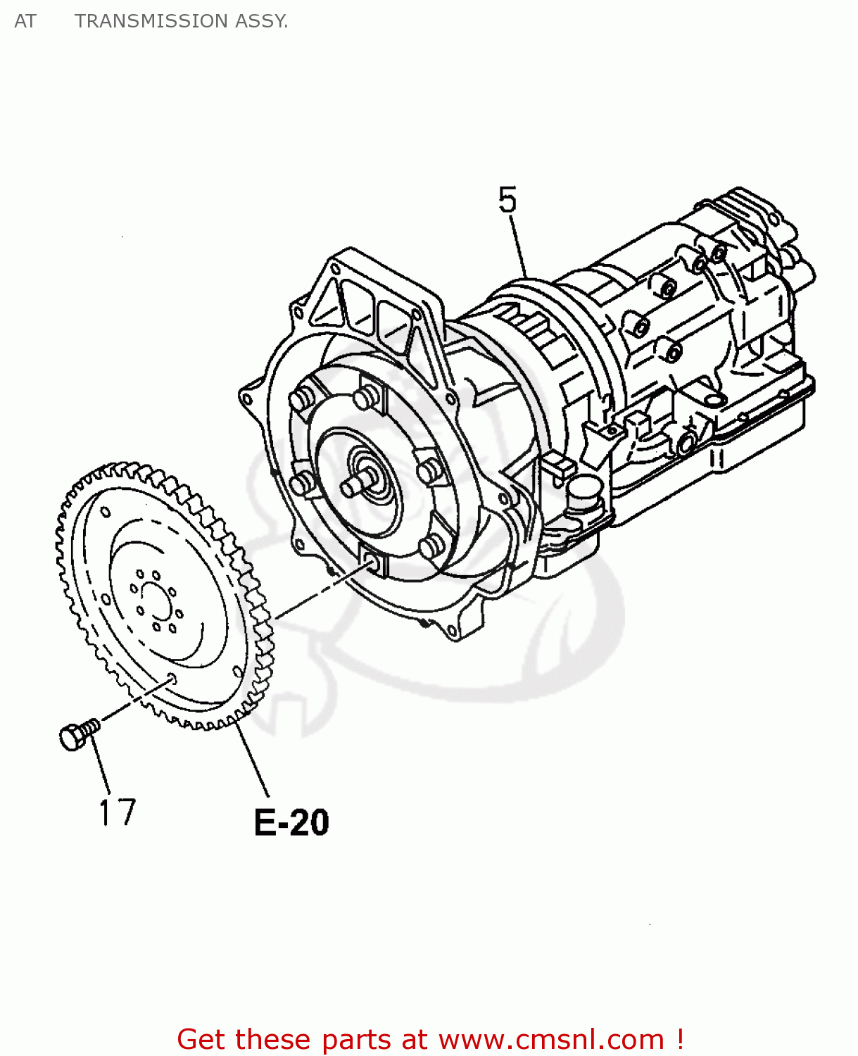 8960185550 Transmission Assy At Honda buy the 8960185550 at CMSNL