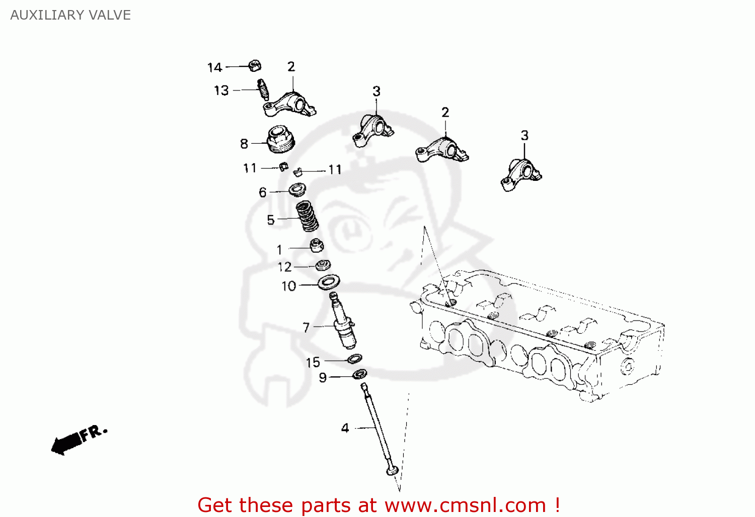 14624PE0000 Rocker Arm D Honda buy the 14624PE0000 at CMSNL