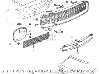 62303624000: Pad,fr.grille Lwr Honda - buy the 62303-624-000 at CMSNL