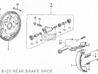 Shoe A, Rr.brake photo