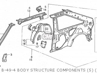 64133SE0000: Cover, Fr. Inner Lower Honda - buy the 64133-SE0-000 at CMSNL