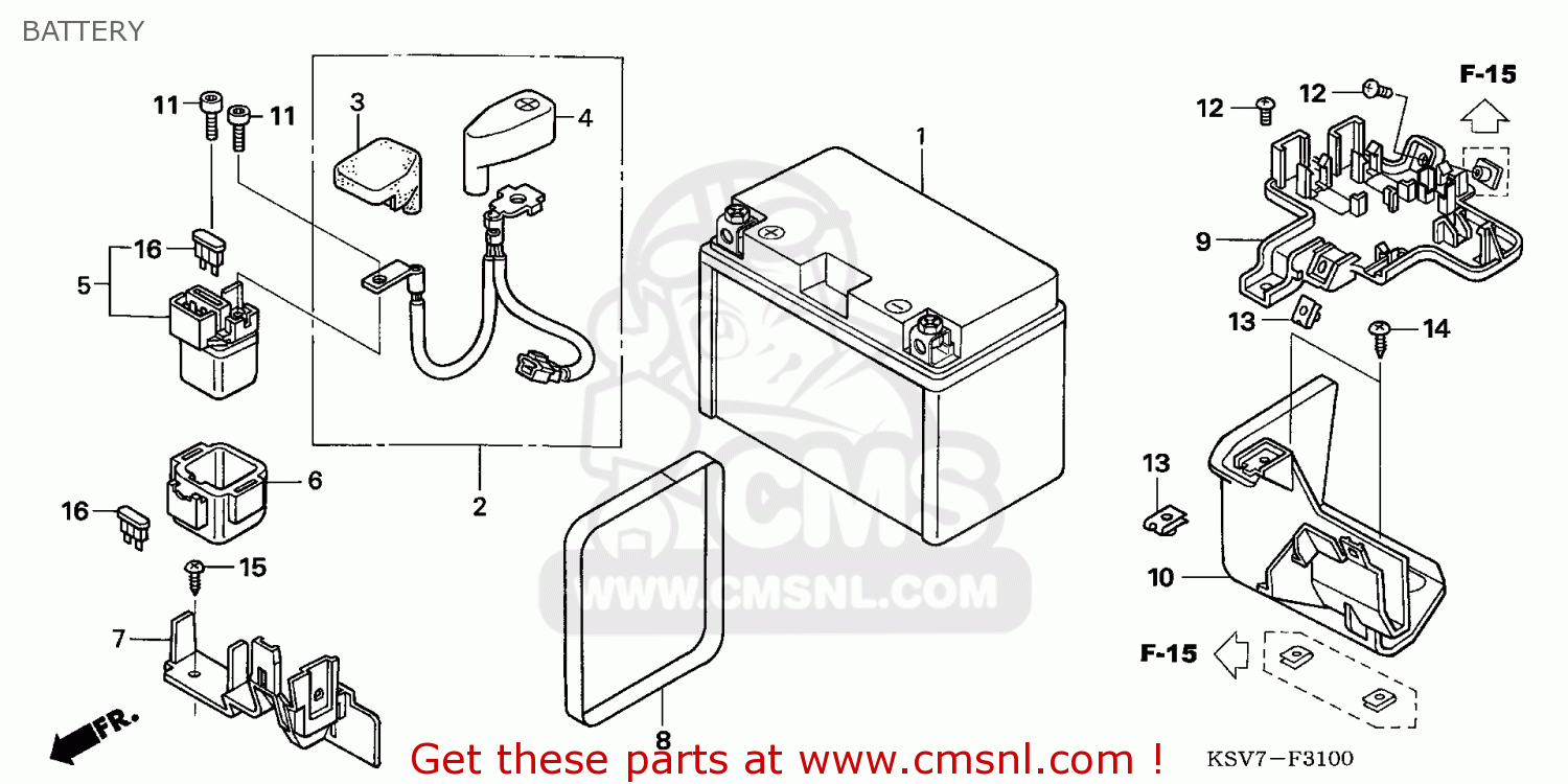 50327KSVJ00 Base,fuse Box Honda buy the 50327KSVJ00 at CMSNL