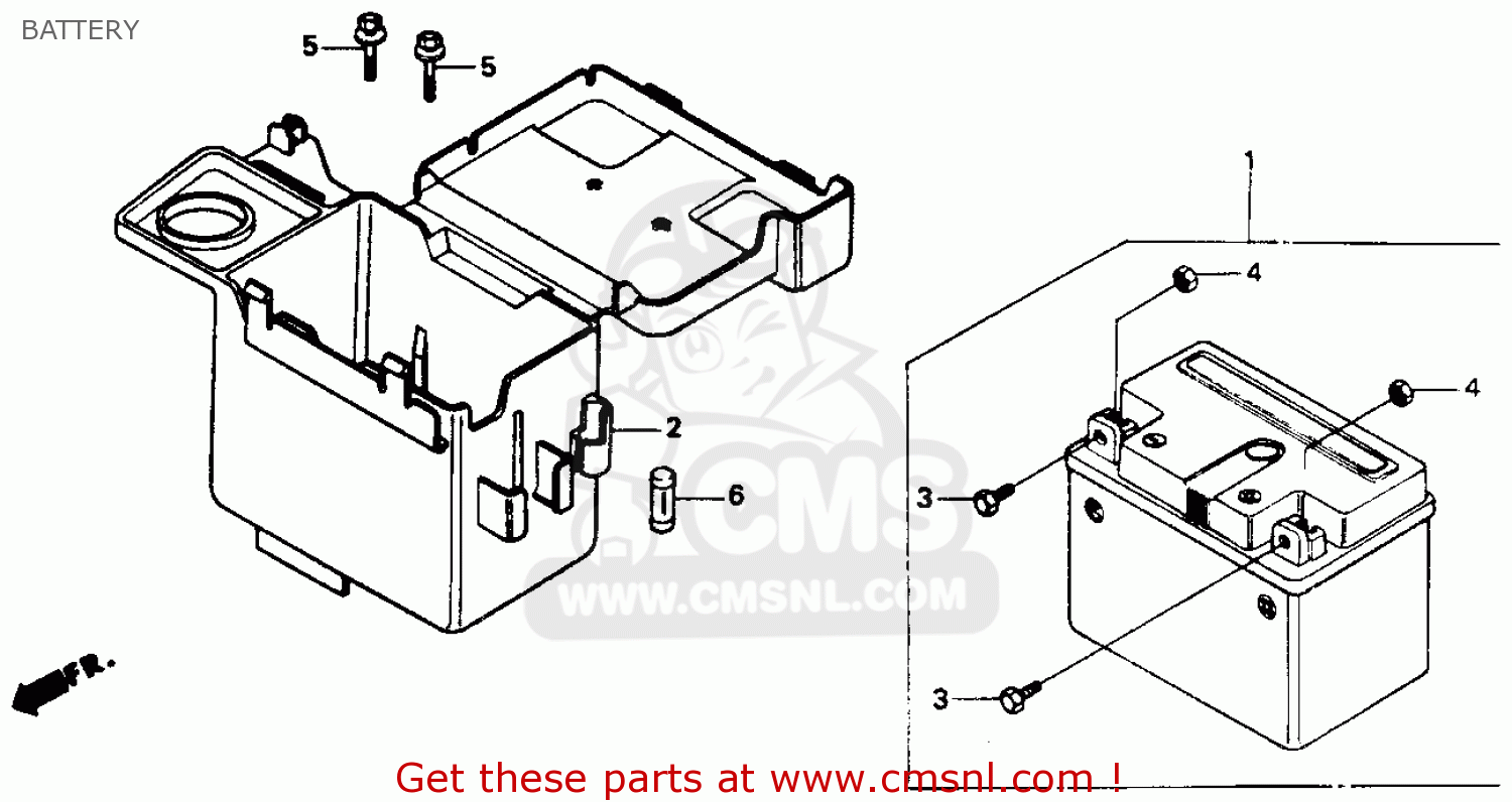50325GN2020 Box,battery Honda buy the 50325GN2020 at CMSNL
