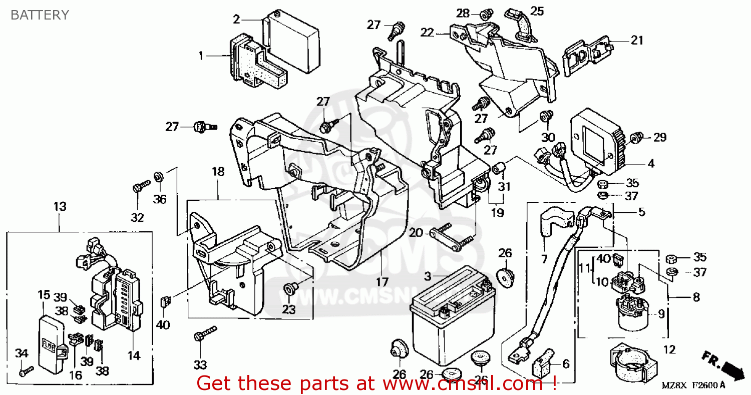 30410MZ8G21: Unit Comp Spark Honda - buy the 30410-MZ8-G21 at CMSNL