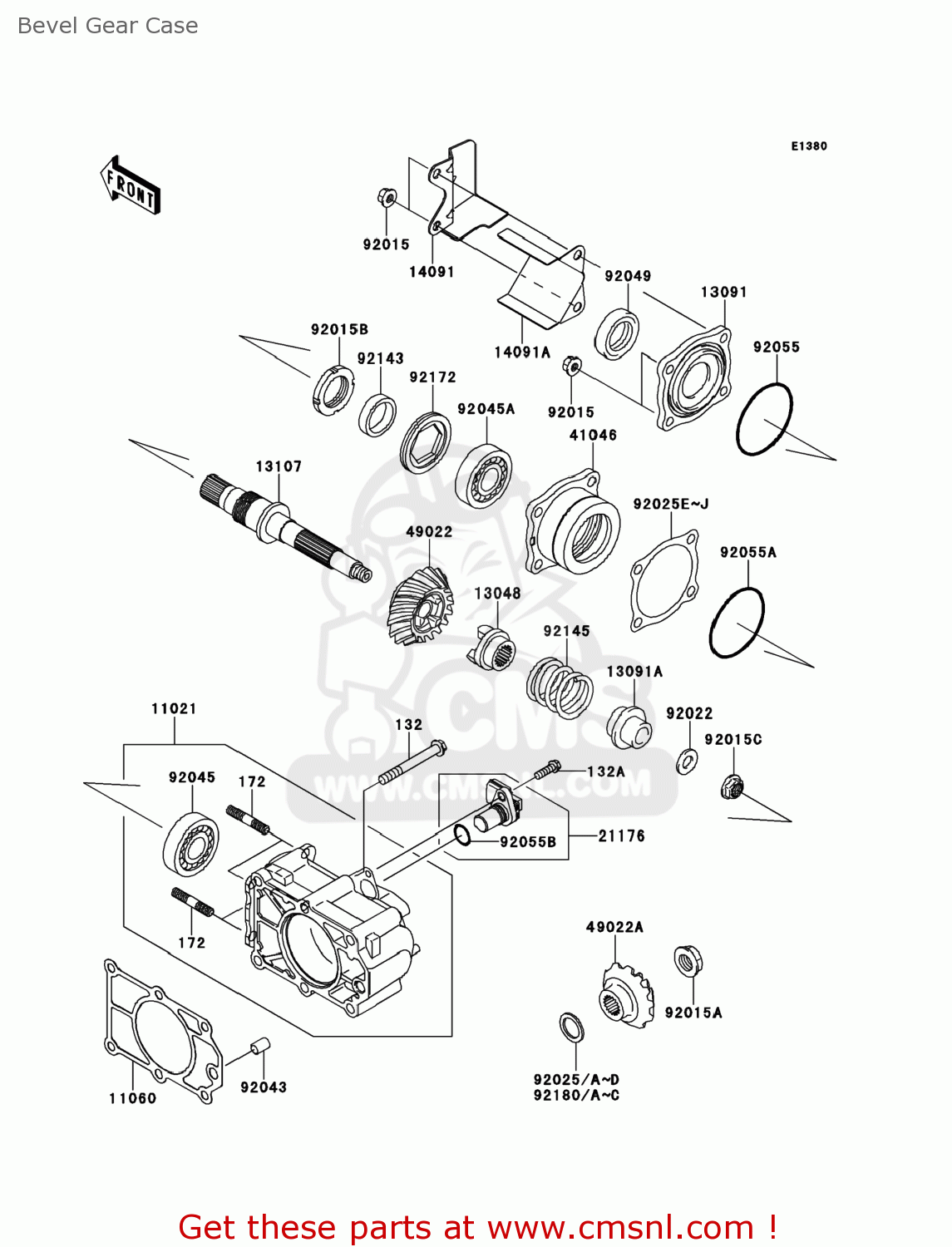 Kawasaki NUT 920151920 Kawasaki NUT 920151920