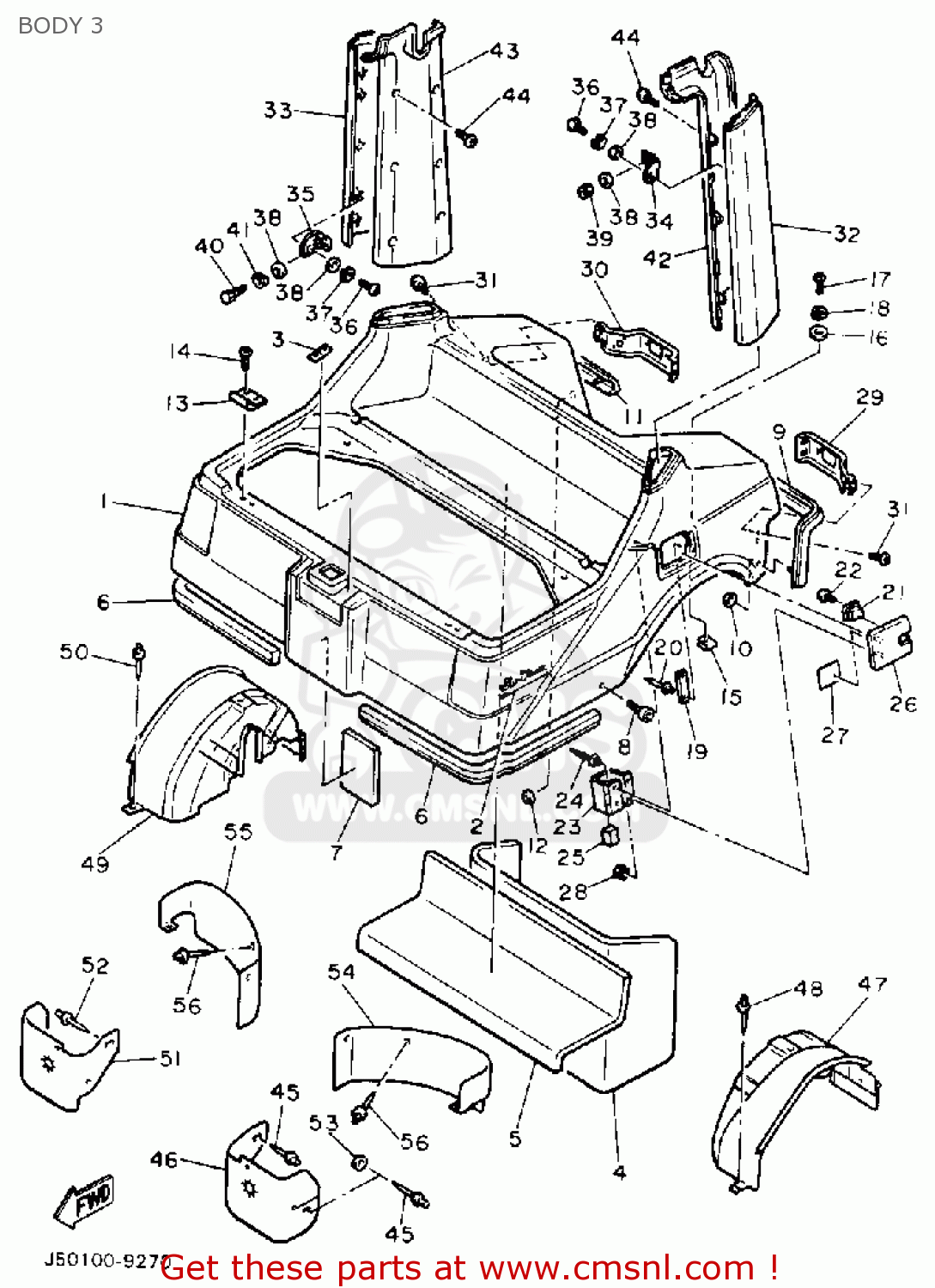Yamaha RIVET, BLIND(J50) 9026749152 Yamaha RIVET, BLIND(J50) 9026749152