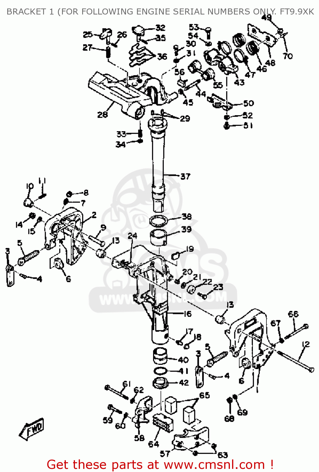 6G84253500 Washer, Thrust 1 Yamaha buy the 6G84253500 at CMSNL