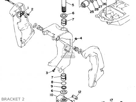 (69J42510008D) STEERING BRACKET ASSY (69J42510008D) STEERING BRACKET ASSY