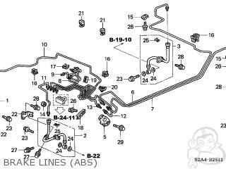 PIPE V COMP,BRAKE for S2000 2004 (4) 2DR S2000 (KA) - order at CMSNL