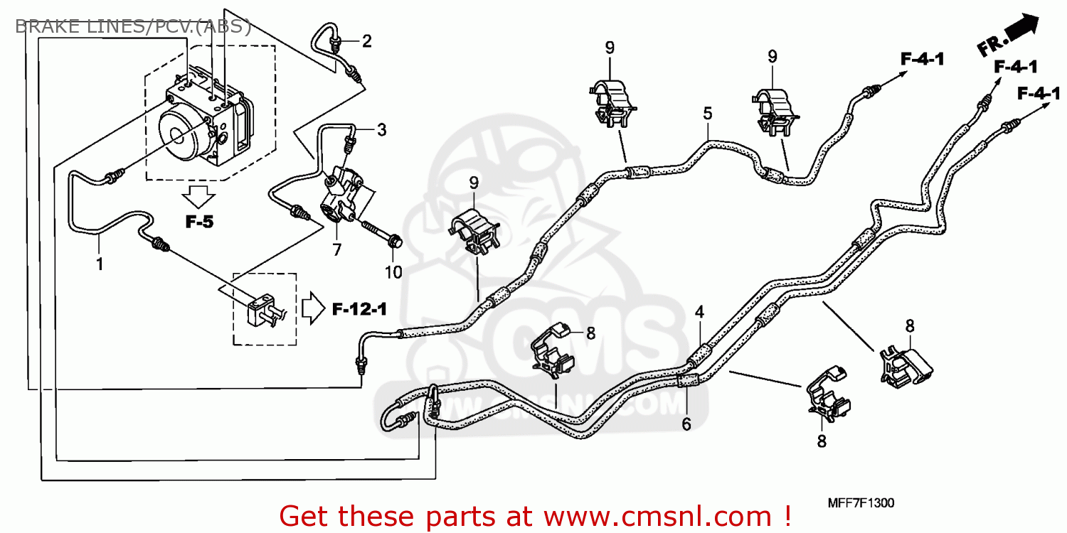 Honda PCV ASSY 46400MFFD41 Honda PCV ASSY 46400MFFD41