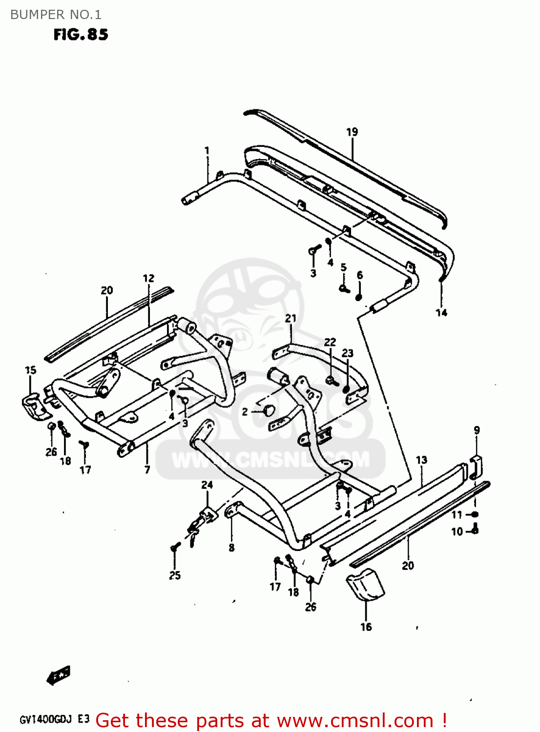 9489024a01: Trim,side Bag Carrier Suzuki - Buy The 94890-24a01 At Cmsnl