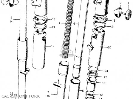 FORK ASSY., L. FR. for CD175 K3 GENERAL EXPORT - order at CMSNL