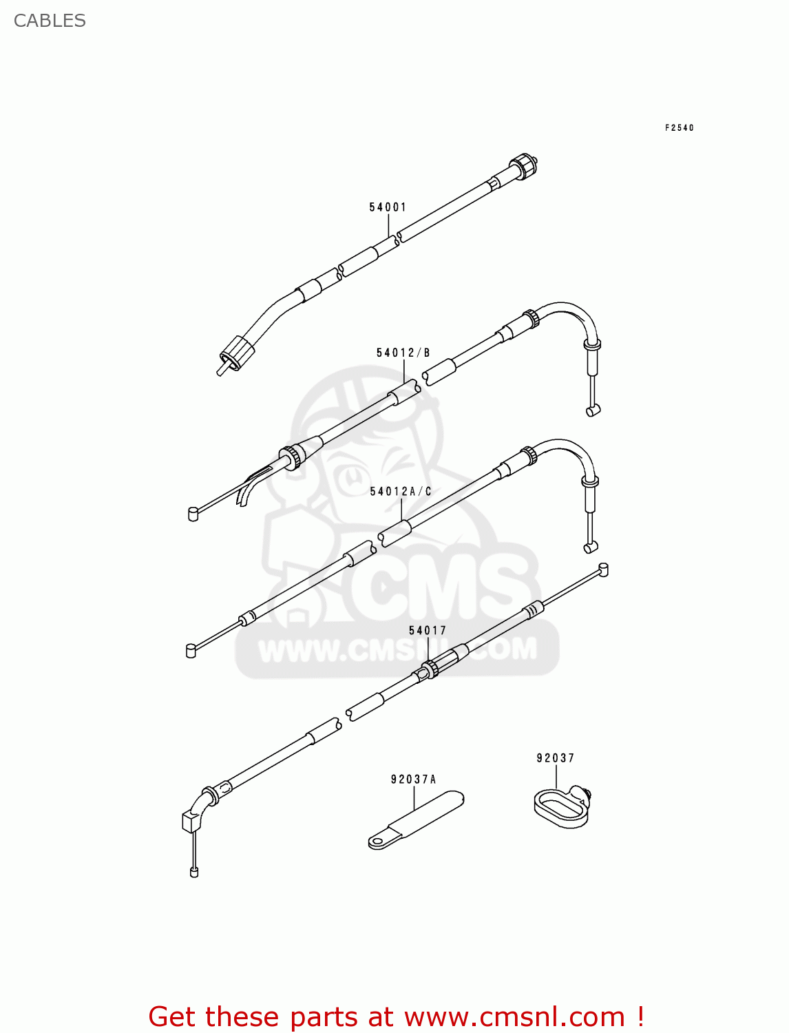 CABLETHROTTLE,OPENIN for XZ900B2 NINJA ZX9R 1995 USA CALIFORNIA CANADA