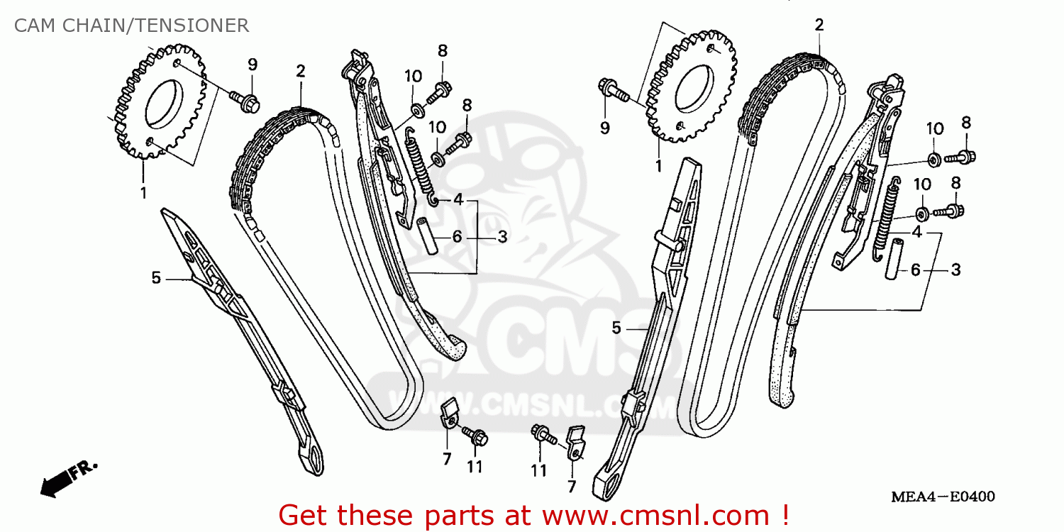 14522MEA670 Guide,cam Chain Honda buy the 14522MEA670 at CMSNL