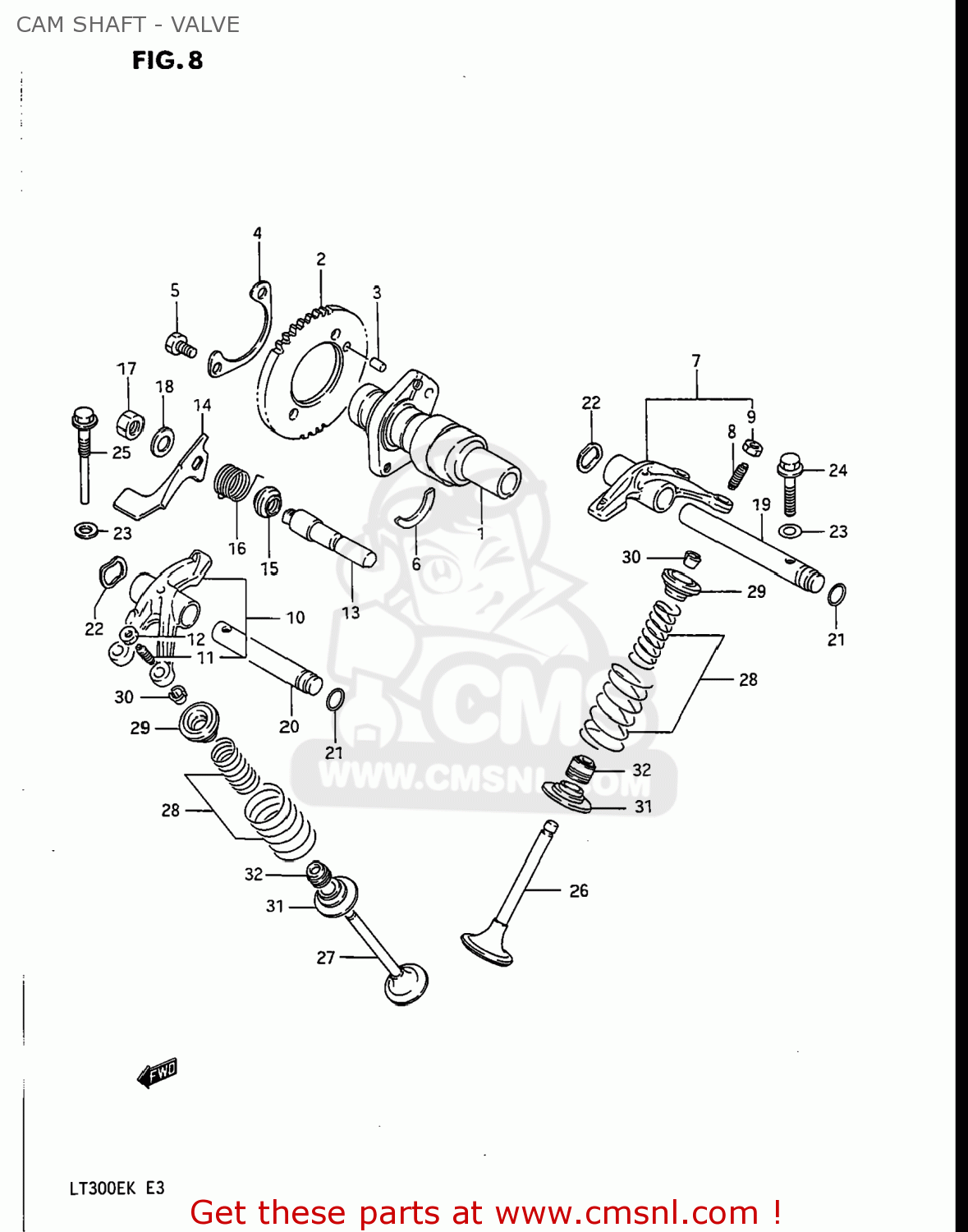 Suzuki ARM,VALVE ROCKER,INTAKE 1284024501