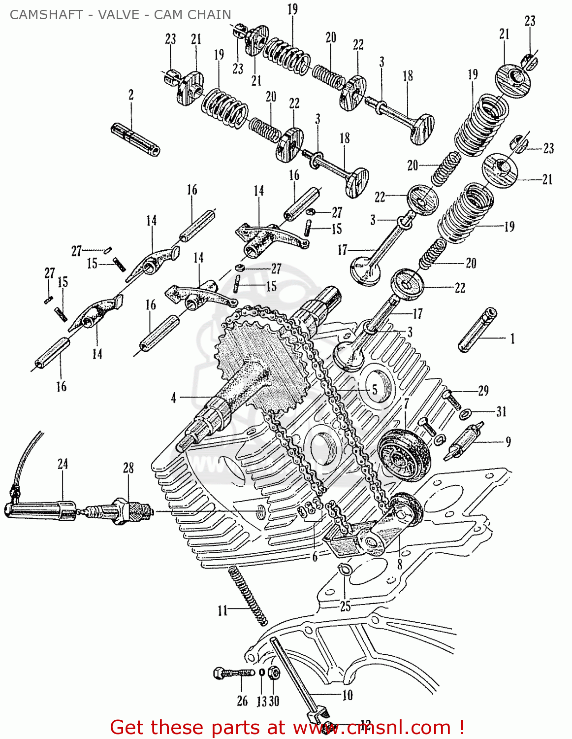 rubber chain tensioner