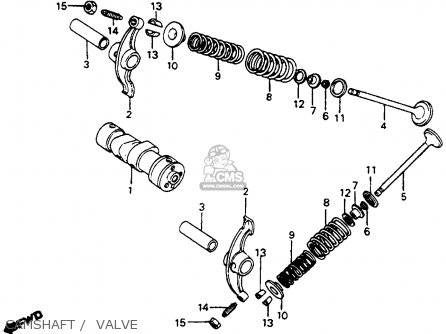 SEAL,VALVE STEM for C70 PASSPORT 1983 (D) USA - order at CMSNL