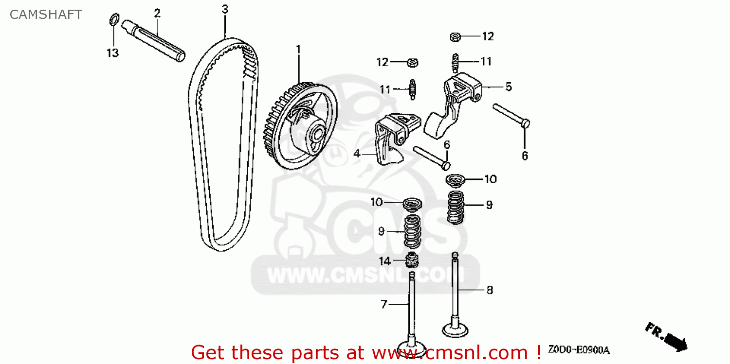 Honda 14751-Z0D-000 Spring Valve