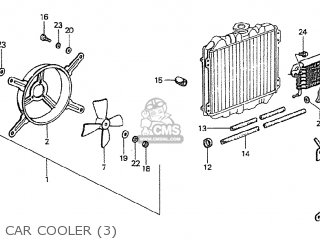 STAY, OIL COOLER for CIVIC 1200 EB2 1977 3D HMT HONDA MATIC (KB KC KW ...