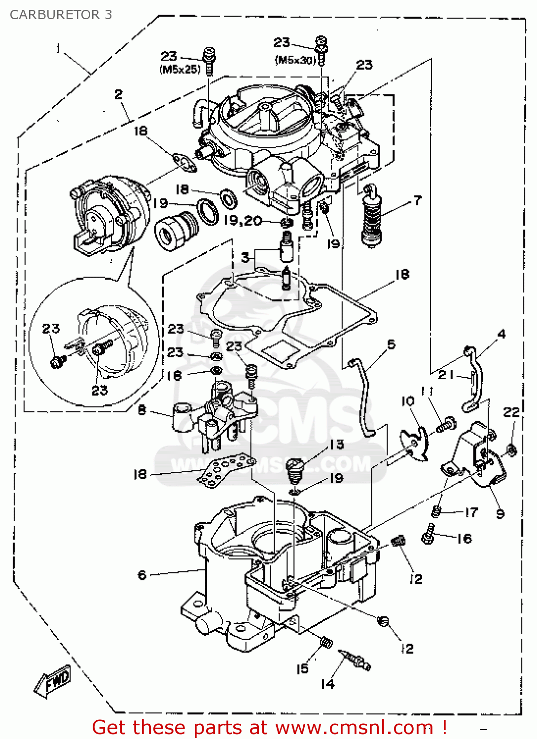 Yamaha GASKET KIT 6T32819H00