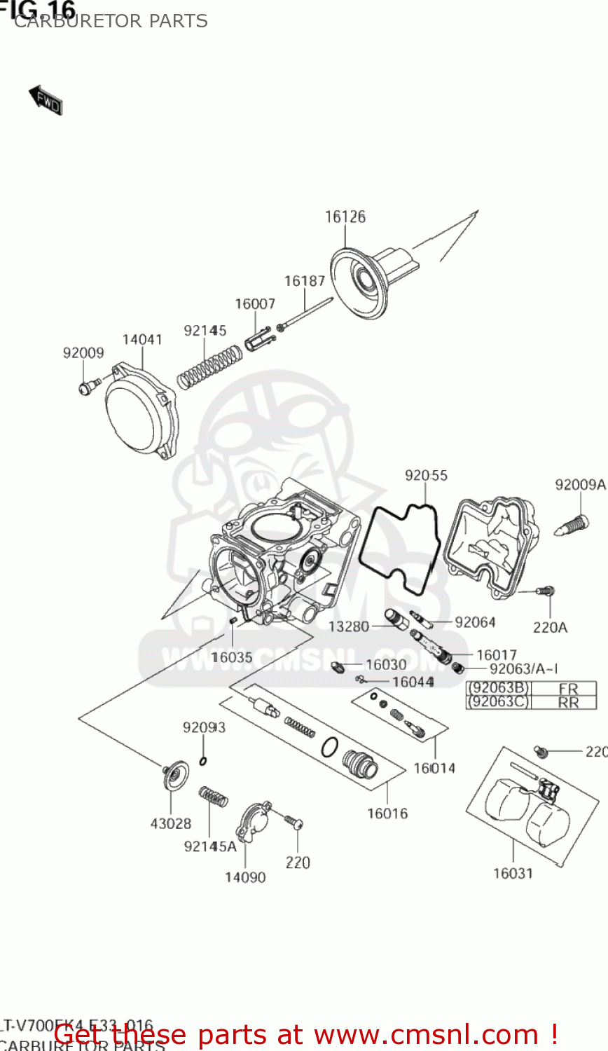 K160351055: Jet-air,leak Suzuki - buy the K1603-51055 at CMSNL