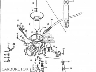 Carburetor Assembly, Rear photo