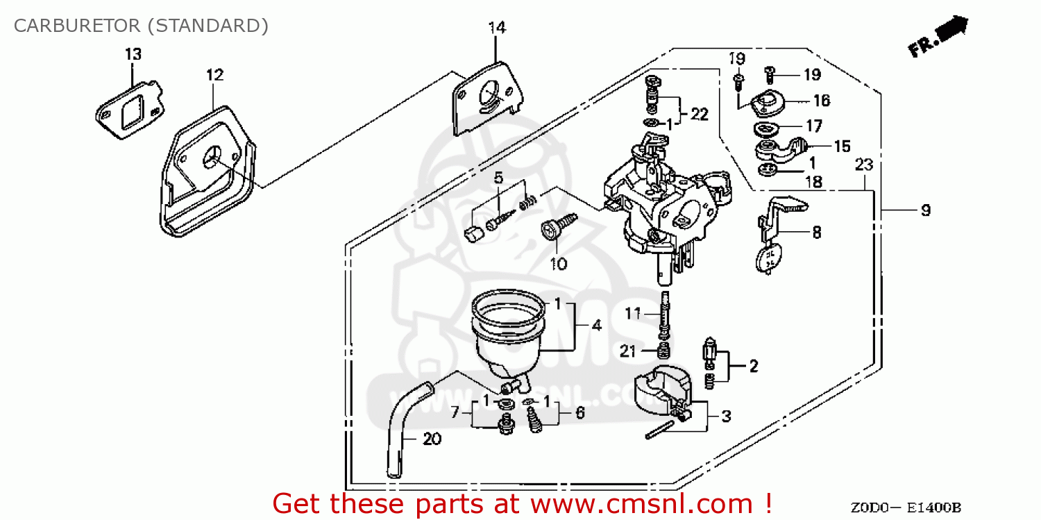 Carburetor Diagram Honda Ct90 Carburetor Float Adjustment Honda