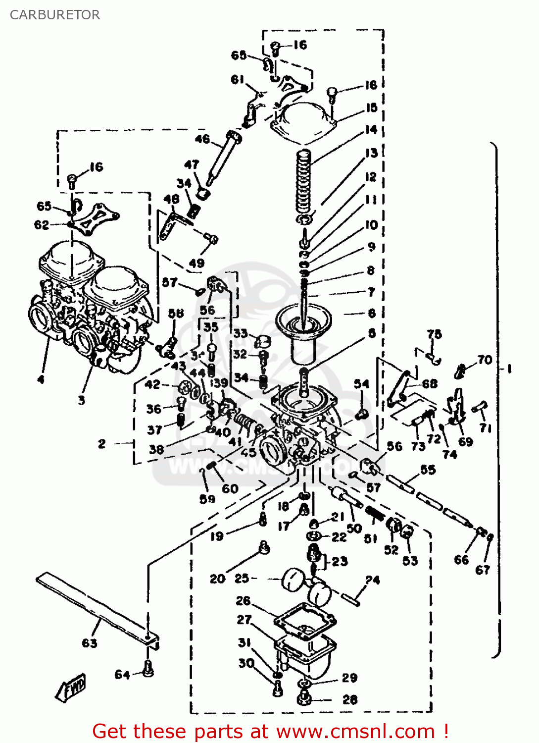 2A21499100: Screw, Plug Yamaha - buy the 2A2-14991-00 at CMSNL