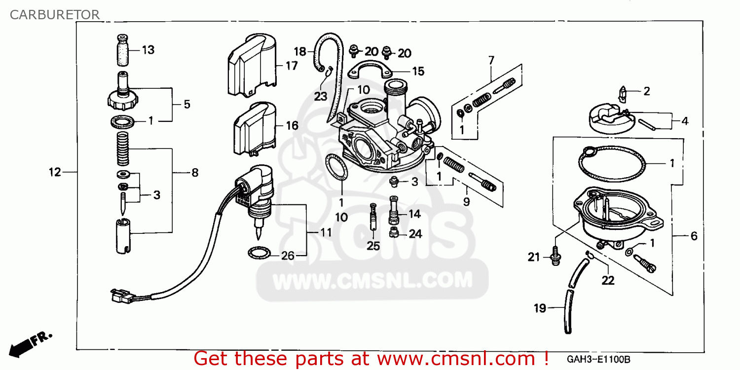 Honda dio best sale carburetor price