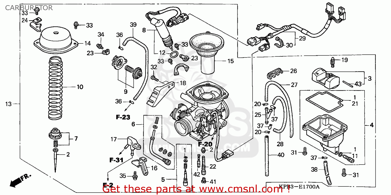 32108KPB000: Sub Cord,eng. Honda - buy the 32108-KPB-000 at CMSNL