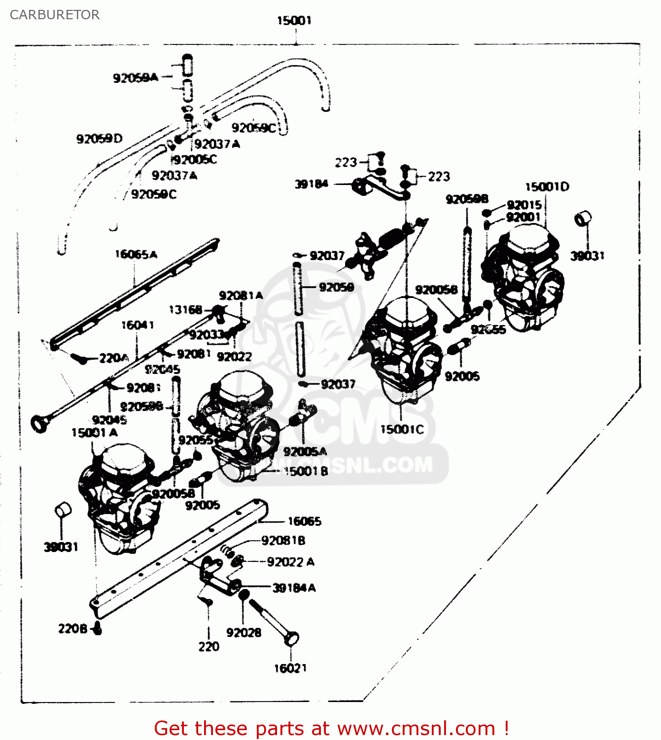 920051045 Fitting,air Vent Kawasaki buy the 920051045 at CMSNL