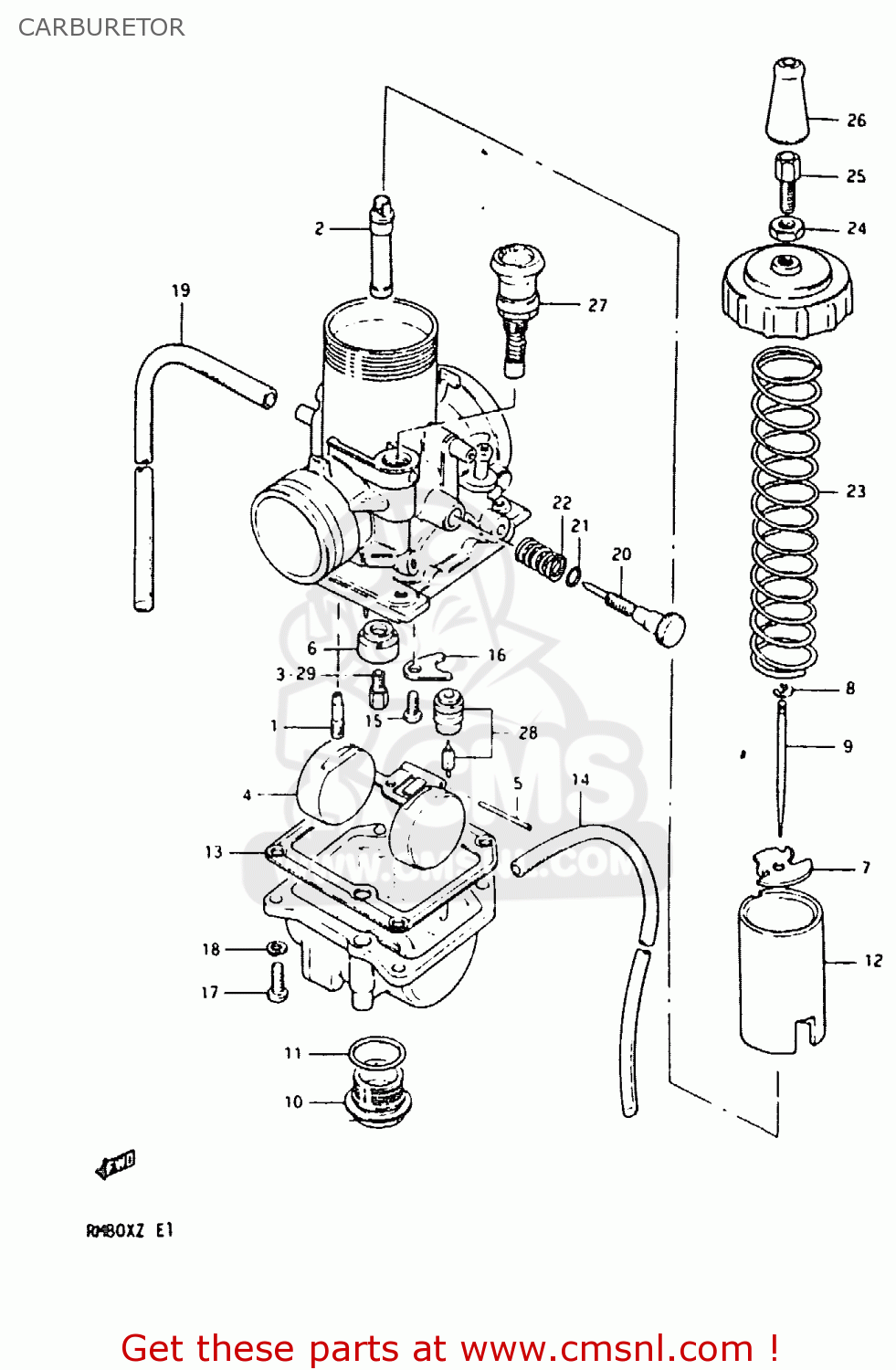 1320020400 Carburetor Assembly Suzuki buy the 1320020400 at CMSNL