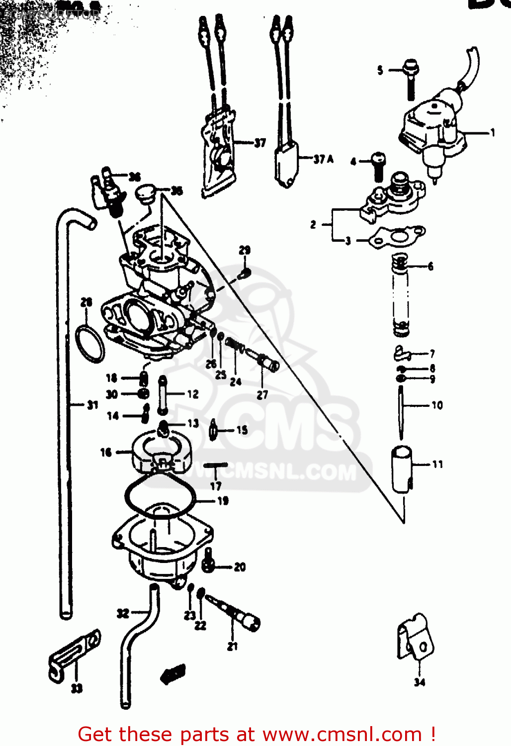 1369440D00 Switch,carb Heater Thermo Suzuki buy the 1369440D00 at CMSNL
