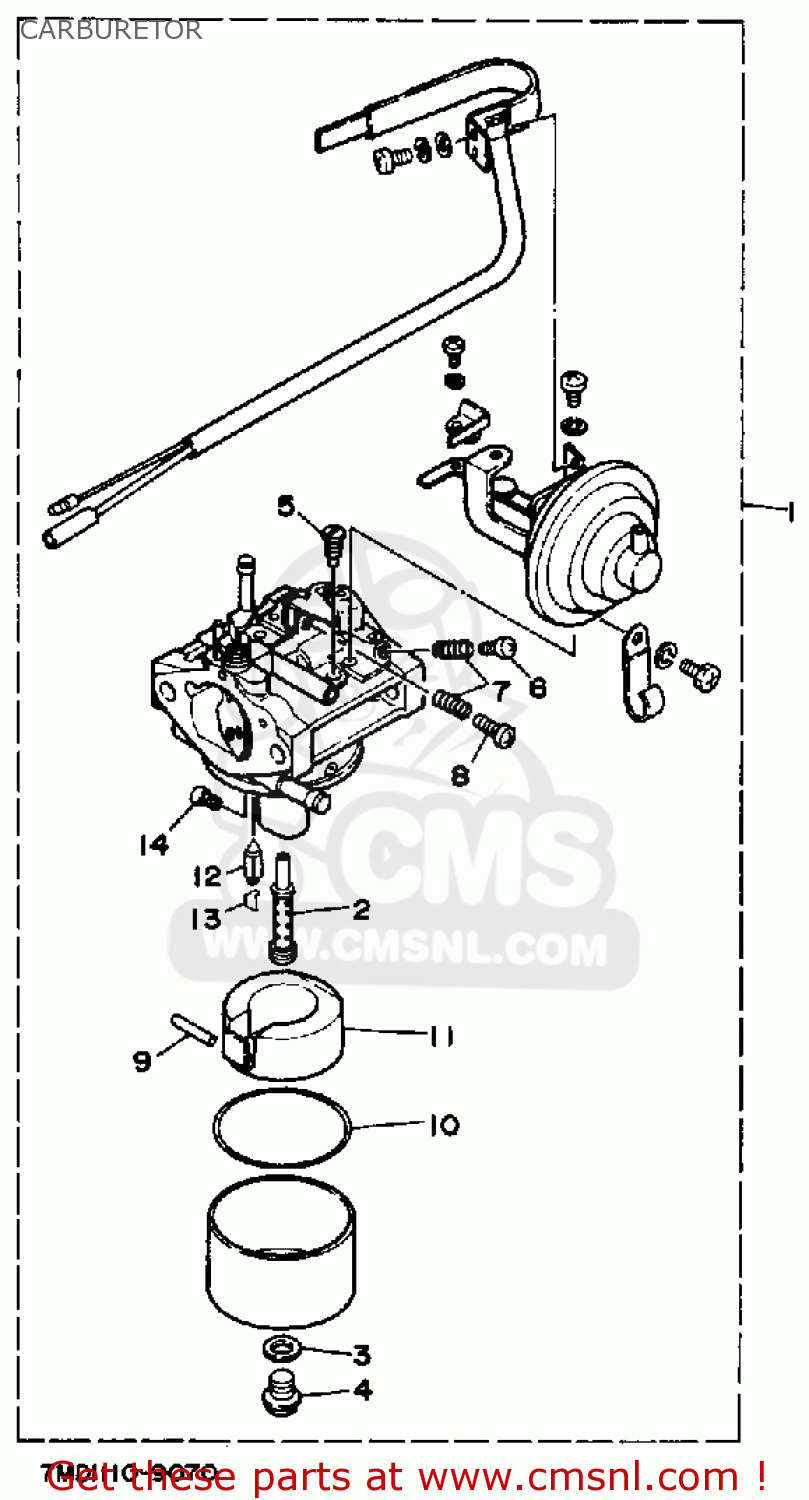 The EF5000E GENERATOR OHV CARBURETOR ASSY 1 is shown as item 1 ...
