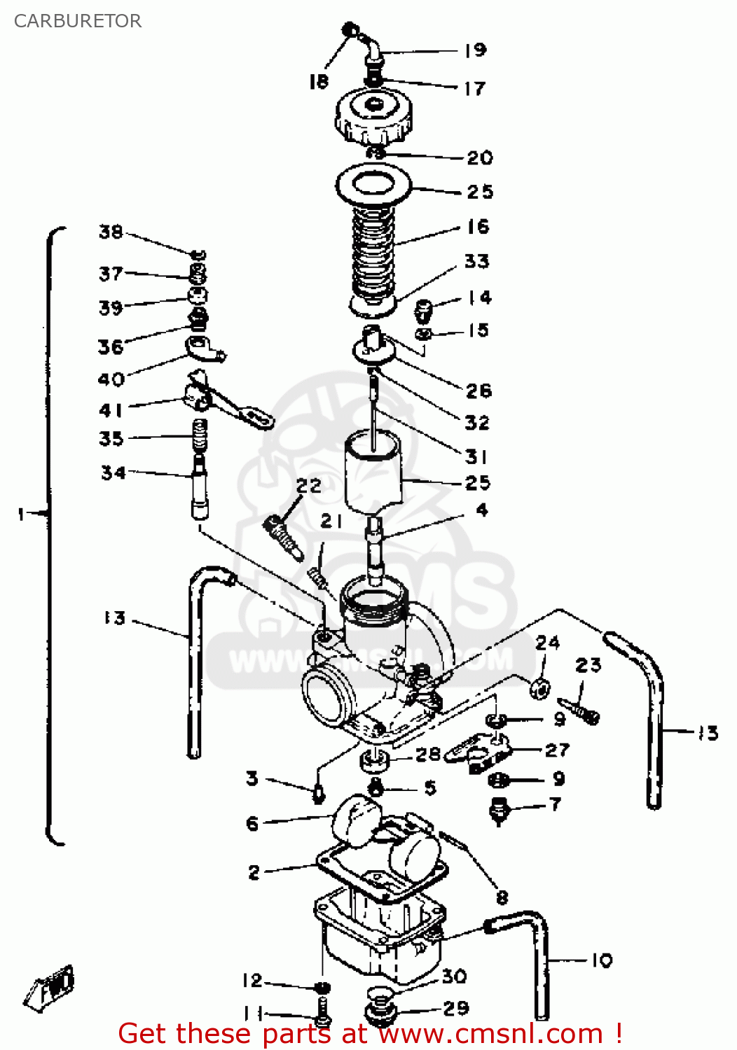 2X81411220: Valve, Throttle 1 Yamaha - buy the 2X8-14112-20 at CMSNL