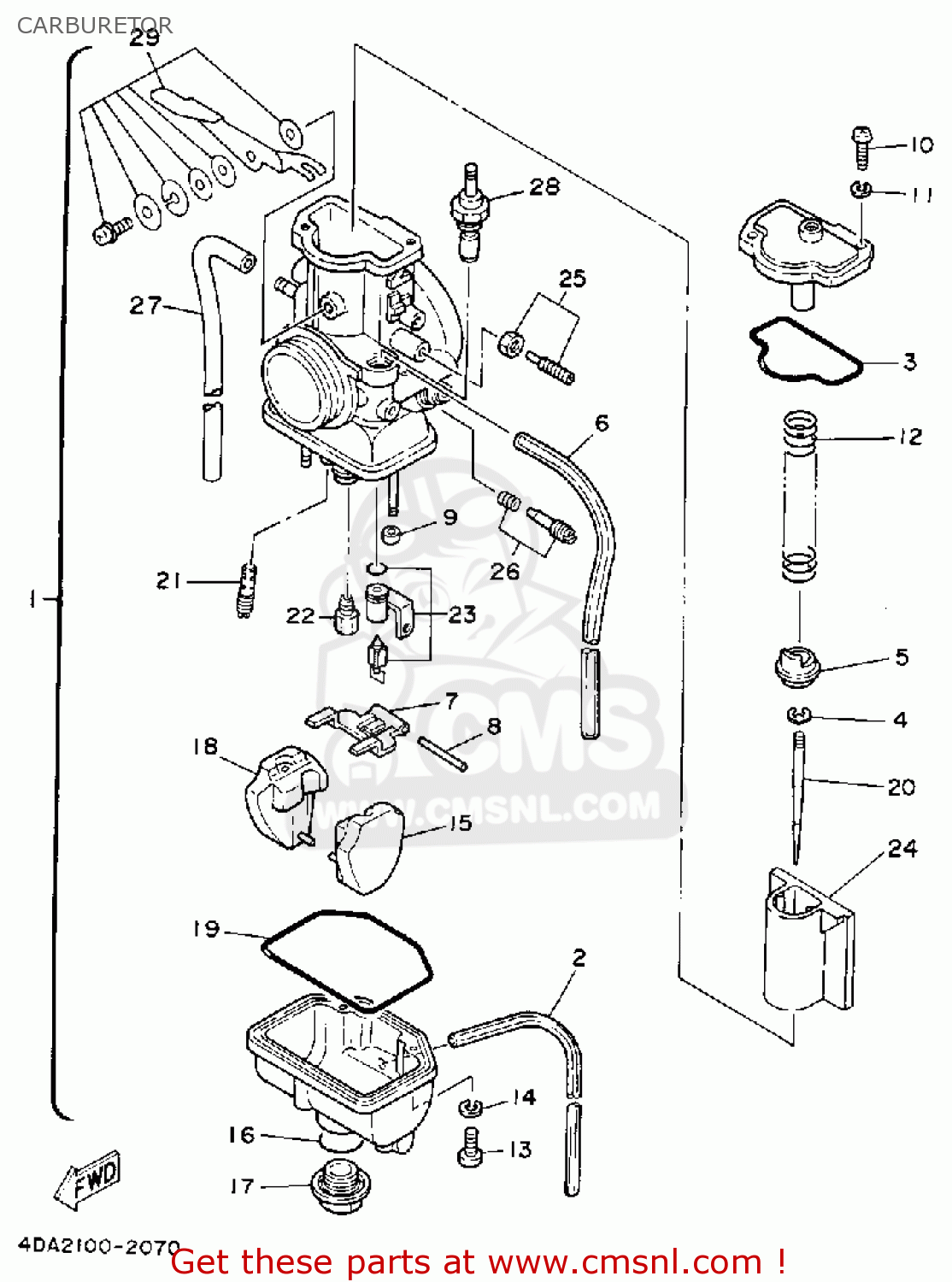 3JD1411240: Valve, Throttle (c.a 4.0) Yamaha - buy the 3JD-14112-40 at ...