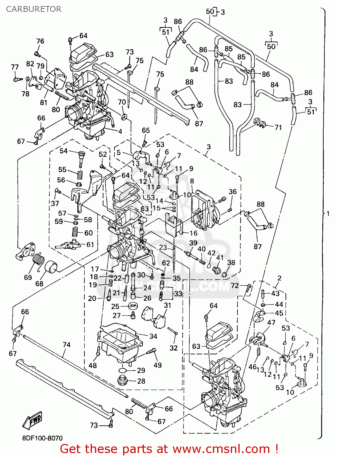 1AW1413500 Spring, Plunger Yamaha buy the 1AW141350000 at CMSNL
