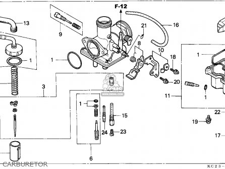 honda trx200sx fourtrax 200sx 1986 usa carburetor schematic wiringjet,slow, 38 for trx200sx fourtrax 200sx 1986 (g) usa order at cmsnl honda trx200sx fourtrax 200sx 1986 usa carburetor schematic