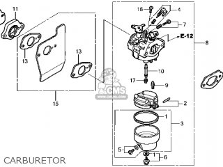 16100Z2D811: Carburetor Assy ( Honda - buy the 16100-Z2D-811 at CMSNL