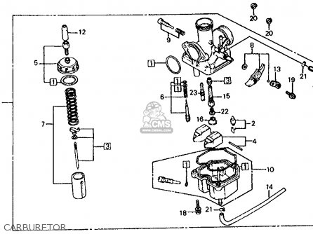 Honda ATC 200E Big Red Carb / Carburetor Repair Kit ATC200E 1982-1983 