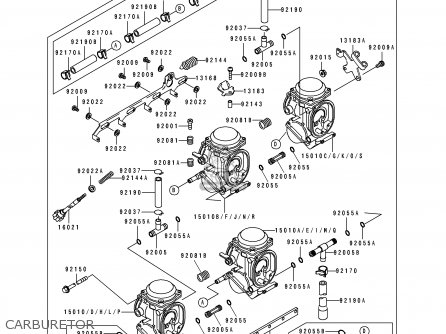 Carburetor, Lh, Inside photo